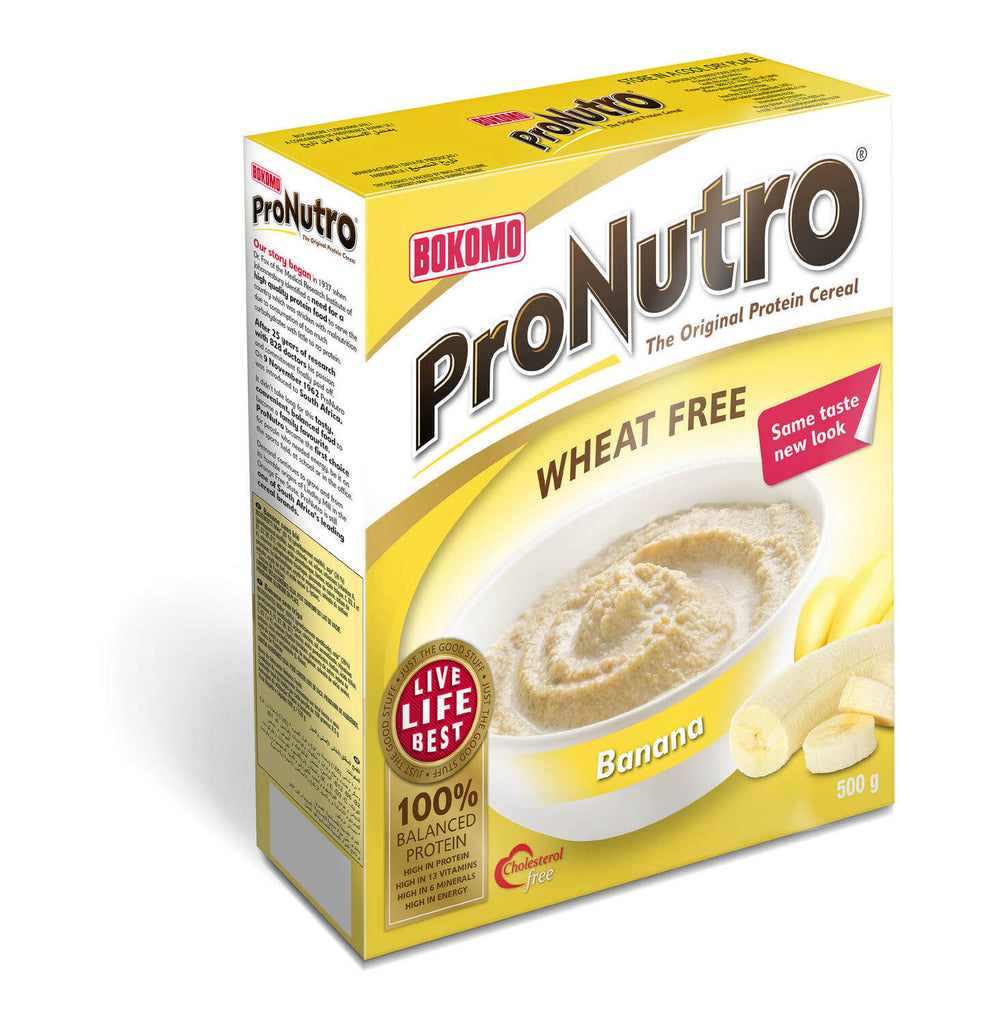 Bokomo Banana Pronutro Cereal (Kosher) (CASE OF 12 x 500g)