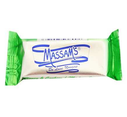 Massams Nougat Cashew Honey Bar (Kosher) (CASE OF 48 x 25g)