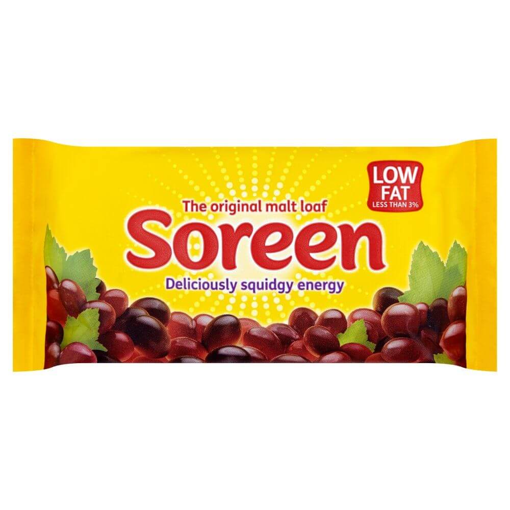 Soreen Malt Loaf Fruity This item ships frozen and will arrive thawed and needs to be re-frozen upon receipt. The 3-Day Select shipping option is required when shipping this item (CASE OF 24 x 215g)