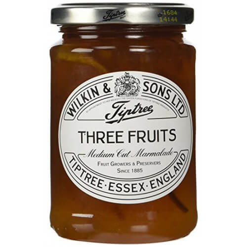 Wilkin and Sons Tiptree Three Fruits Medium Cut Marmalade (CASE OF 6 x 340g)