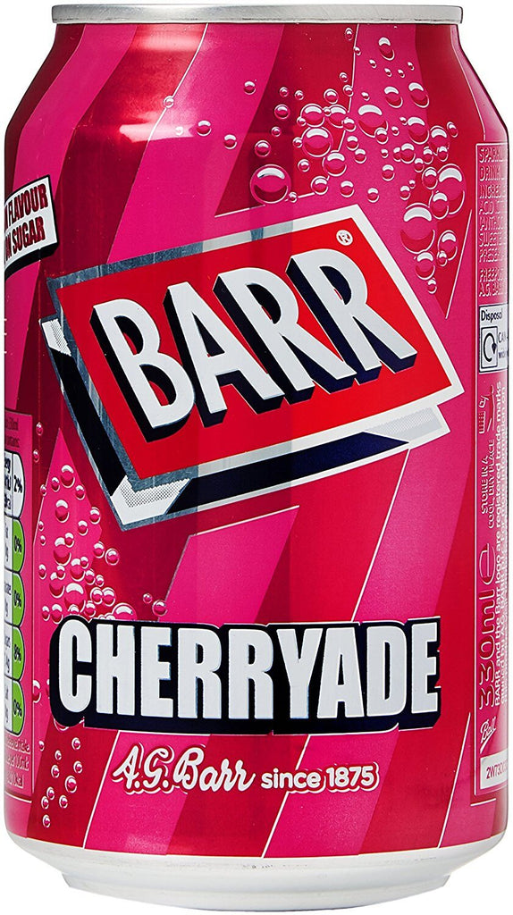 Barrs Cherryade (CASE OF 24 x 330ml)