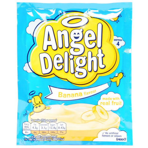 Birds Angel Delight Banana Flavor (CASE OF 21 x 59g)