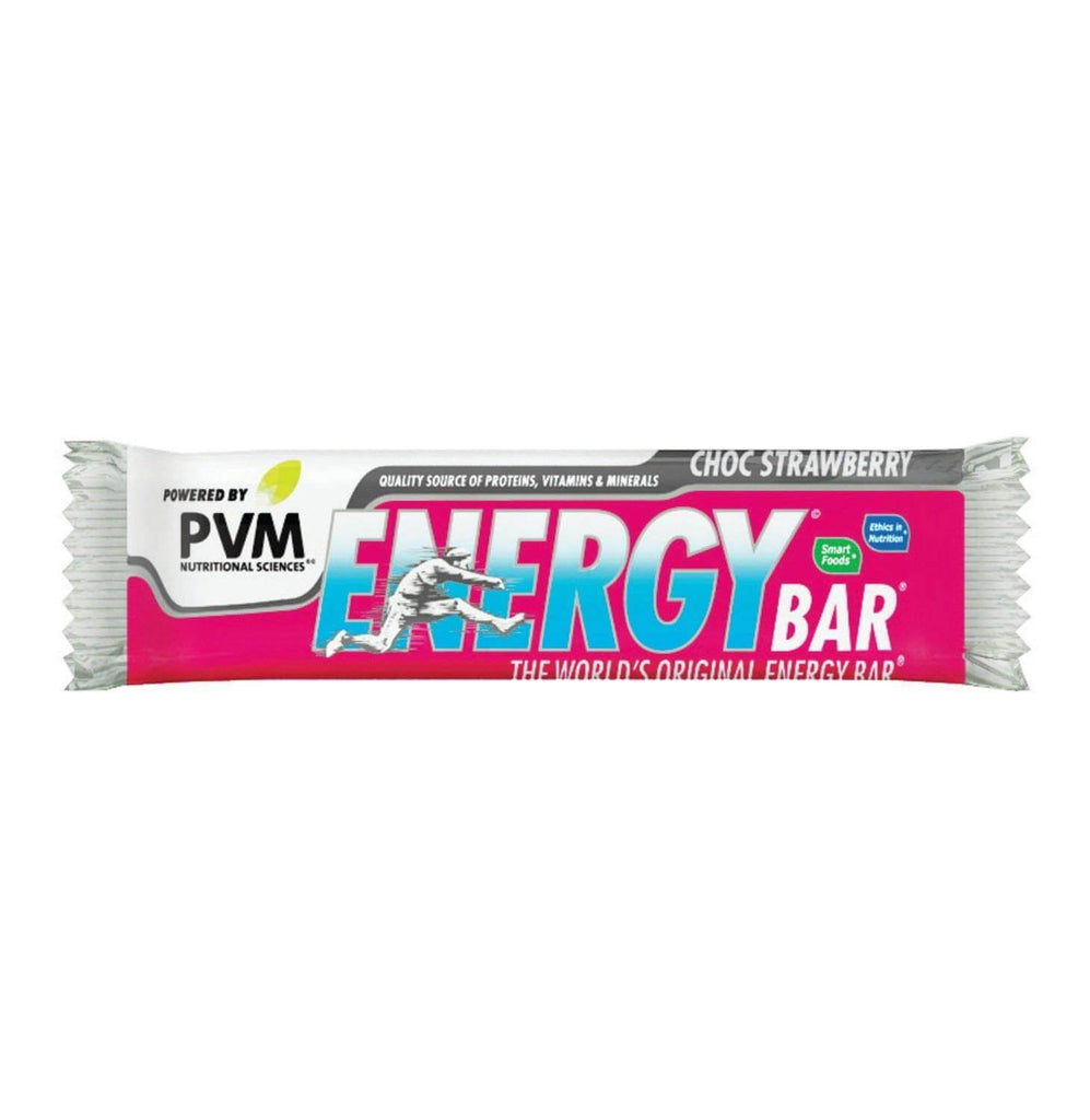 PVM Chocolate Strawberry Energy Bar (CASE OF 20 x 45g)