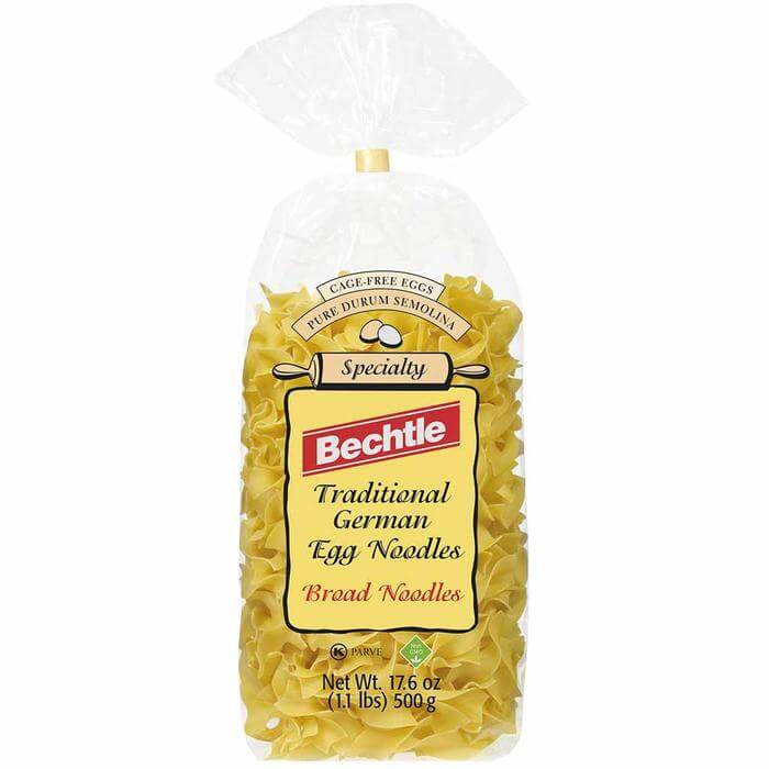 Bechtle Traditional Broad Egg Noodles (CASE OF 12 x 500g)