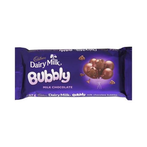 Cadbury Bubbly Milk Chocolate (CASE OF 24 x 87g)