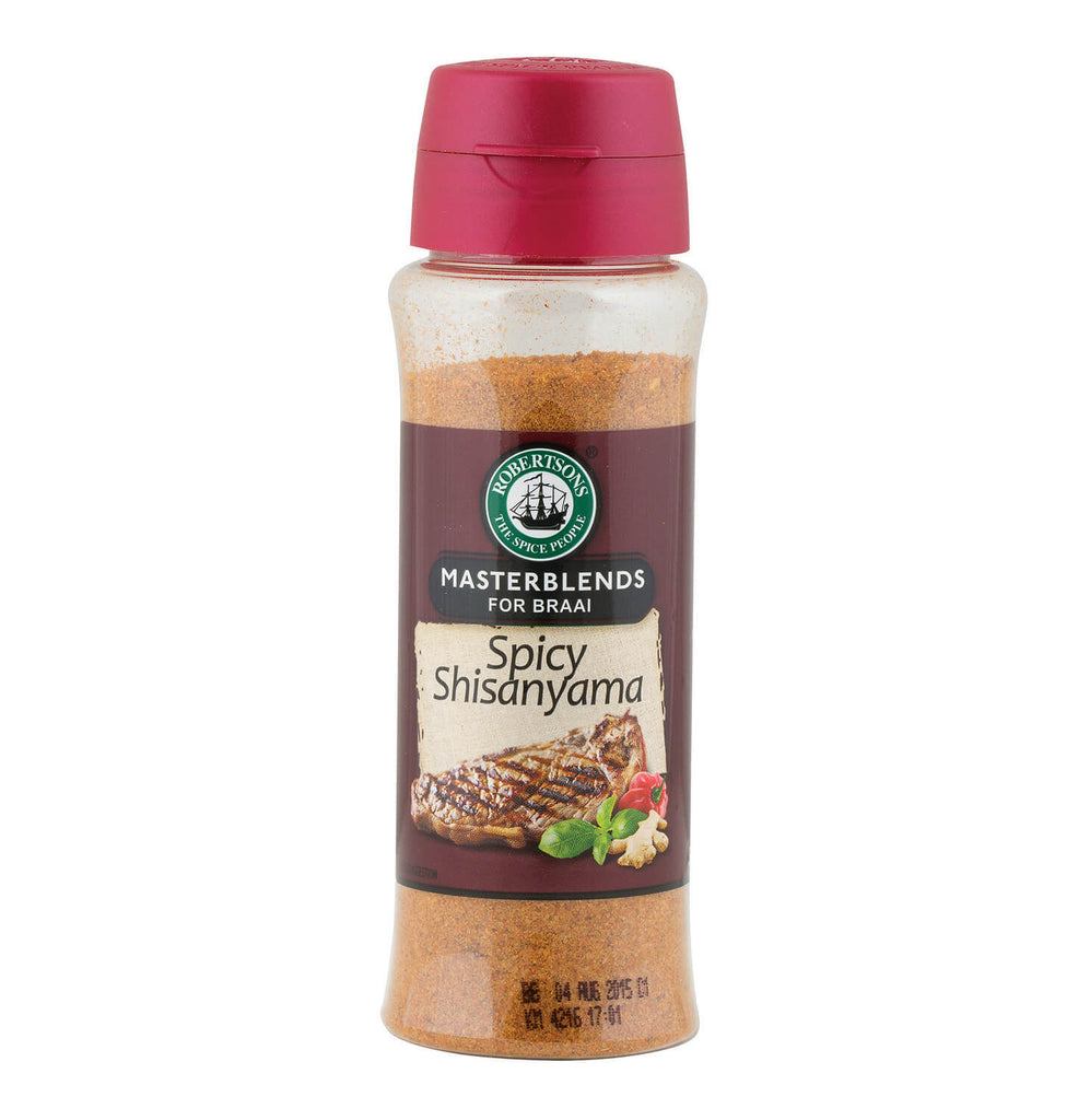 Robertsons Spice Masterblends for Braais Spicy Shisanyama (Kosher) (CASE OF 10 x 200g)