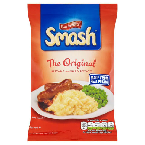 Batchelors Smash Instant Mash Potato Original (Serves 6) (CASE OF 12 x 176g)