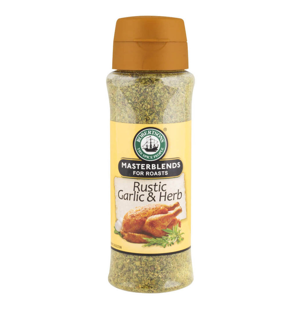 Robertsons Spice Masterblend for Roasts Rustic Garlic and Herb (CASE OF 10 x 200g)