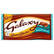 Mars Galaxy Salted Caramel Bar (CASE OF 24 x 135g)