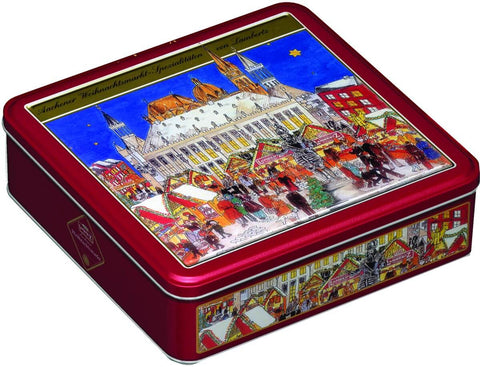 Lambertz Aachener Weihnachtsmarkt Cookie Tin (CASE OF 6 x 500g)