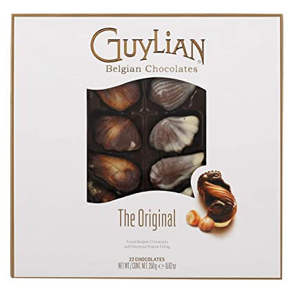 Guylian Seashells Chocolates with Hazelnut Praline Filling (CASE OF 12 x 250g)