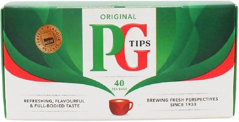 PG Tips Original (Pack of 40 Tea Bags) (CASE OF 6 x 116g)