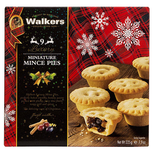 Walkers Mini Mince Pies (9pk) (CASE OF 12 x 225g)