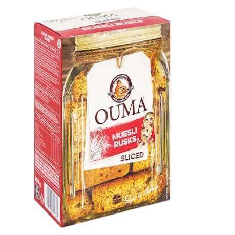 Nola Ouma Rusks Muesli (Sliced) (CASE OF 12 x 450g)