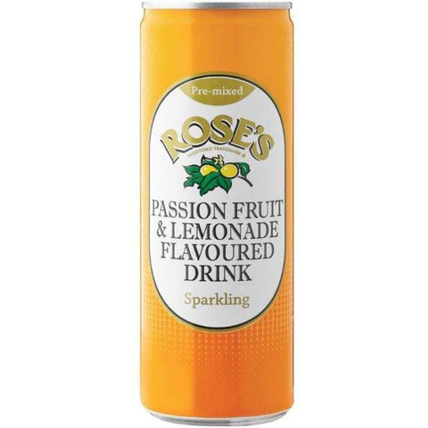 Roses Ready to Drink Passion Fruit Lemonade (6-Pack) (CASE OF 1 x 1200ml)