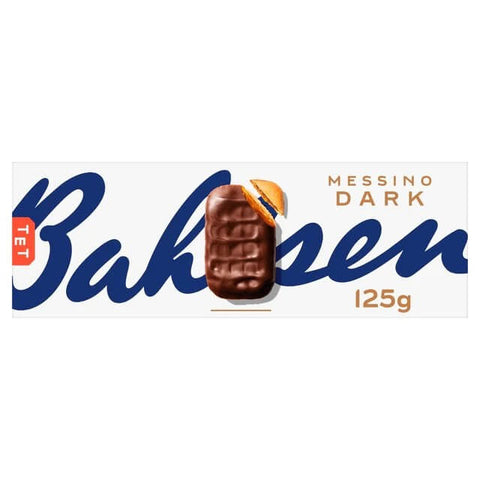 Bahlsen Messino Jaffa Cakes (HEAT SENSITIVE ITEM - PLEASE ADD A THERMAL BOX (ITEM NUMBER 114878) TO YOUR ORDER TO PROTECT YOUR ITEMS FROM HEAT DAMAGE (CASE OF 12 x 125g)