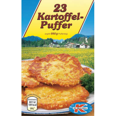 Dr Willi Knoll 23 Shredded Potato Pancakes (CASE OF 9 x 240g)