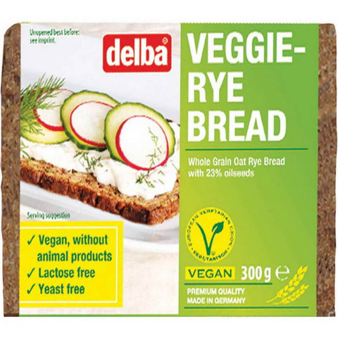 Delba Vegan Oat Bread (CASE OF 9 x 298g)