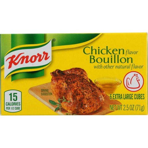 Knorr Chicken Bouillon Cubes (Pack Of 6) (CASE OF 24 x 71g)