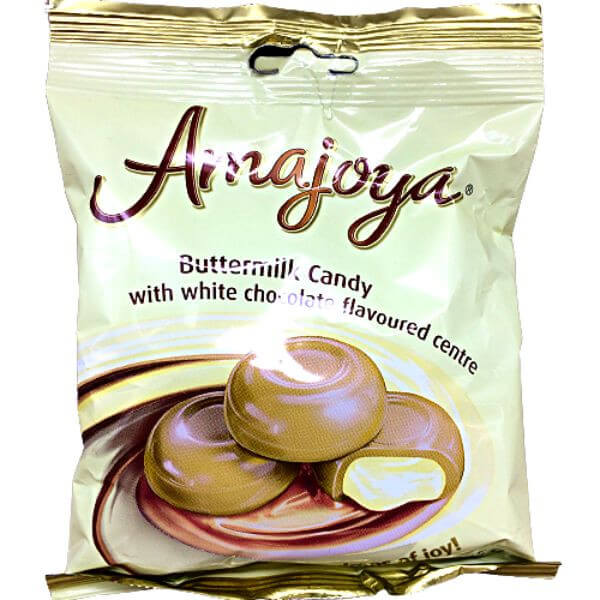 Amajoya Candy Buttermilk with White Chocolate Centre (CASE OF 24 x 125g)