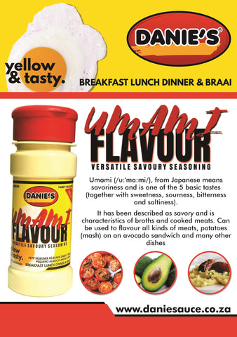 Danies Umami Flavthe Versatile Savthey Seasoning (CASE OF 12 x 100g)