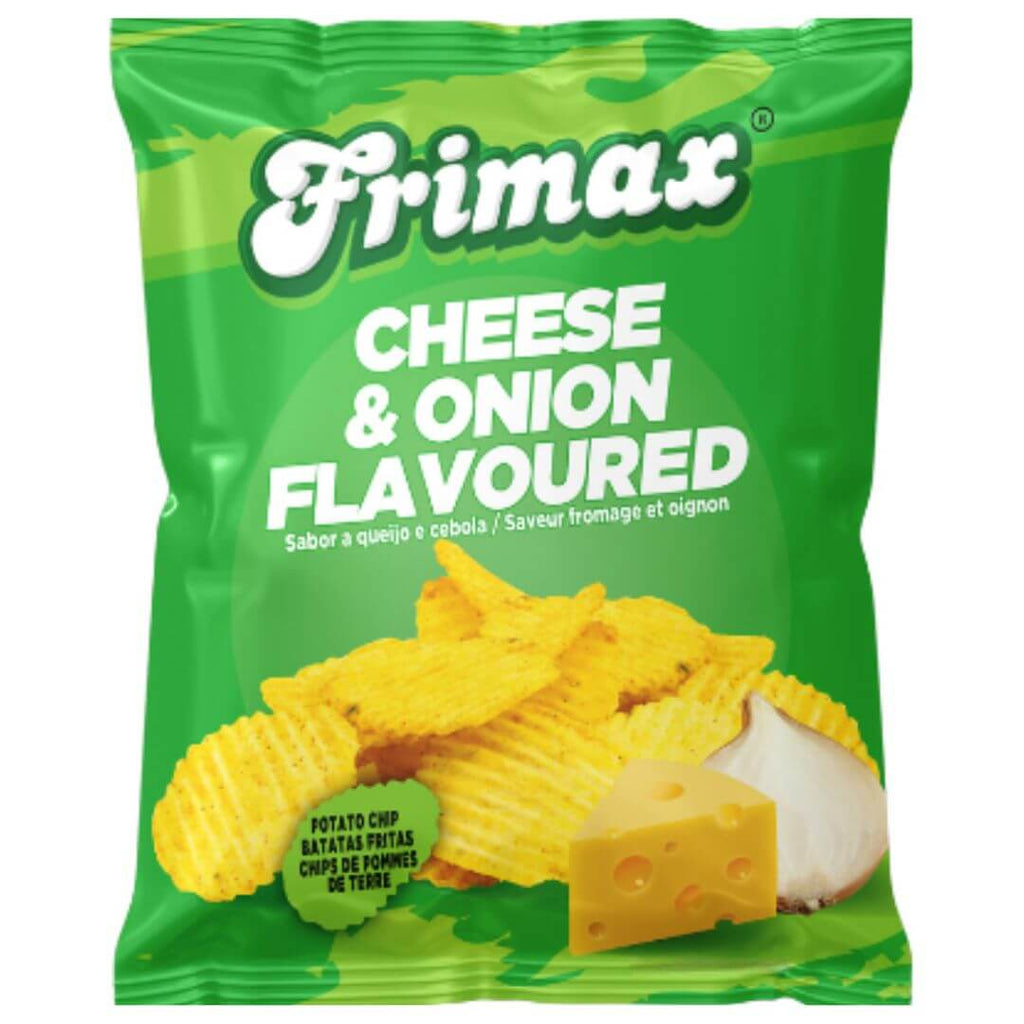 Frimax Chips Cheese and Onion (CASE OF 24 x 125g)