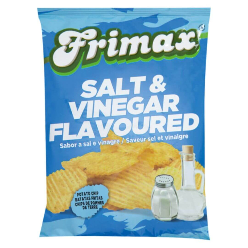 Frimax Chips Salt and Vinegar (CASE OF 24 x 125g)