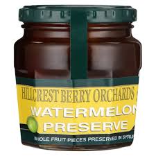 Hillcrest Berry Watermelon Preserve (CASE OF 12 x 340g)