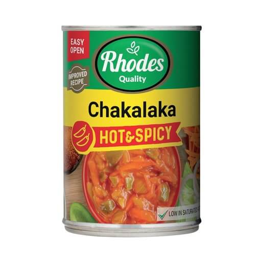 Rhodes Chakalaka Hot and Spicy (CASE OF 12 x 400g)