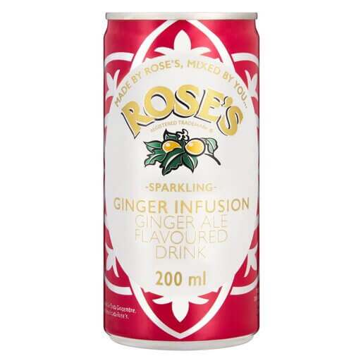 Roses Ginger Infusion Can (CASE OF 24 x 200ml)