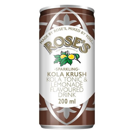 Roses Kola Krush Can (CASE OF 24 x 200ml)