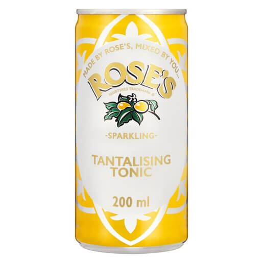 Roses Tantalising Tonic Can (CASE OF 24 x 200ml)