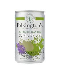 Folkingtons English Garden Tonic Water Can (CASE OF 24 x 150ml)