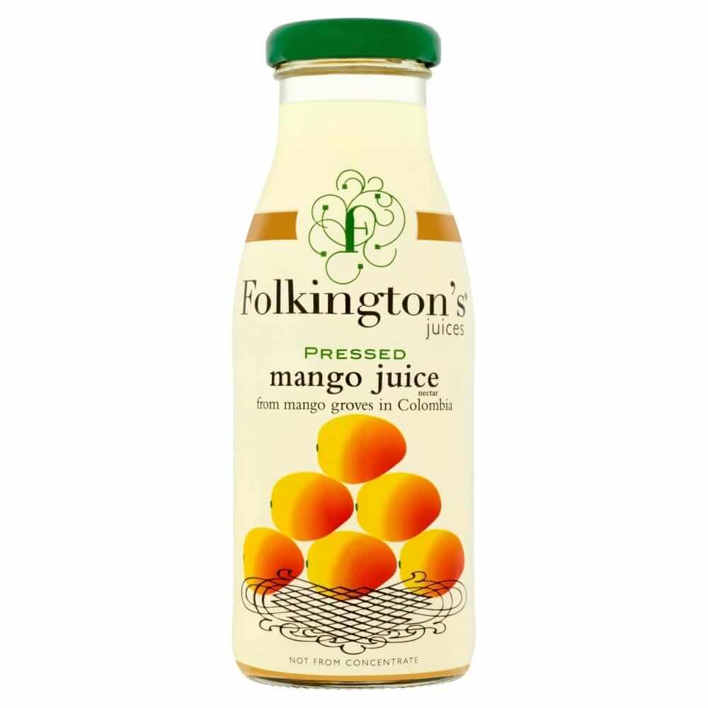 Folkingtons Mango Nectar Glass Bottle (CASE OF 12 x 250ml)