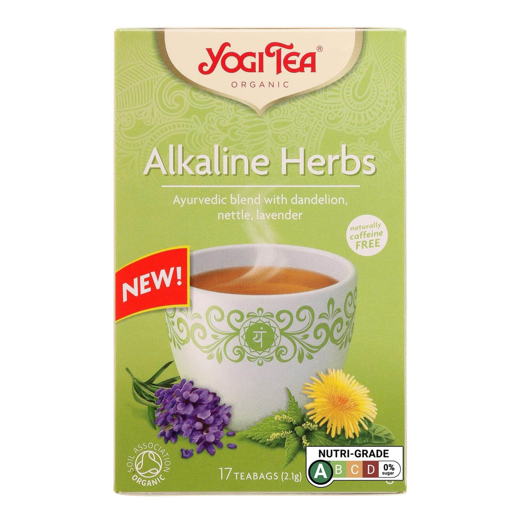 Yogi Alkaline Herbs Organic (CASE OF 6 x 36g)