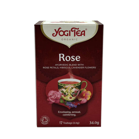 Yogi Rose Tea Organic (CASE OF 6 x 44g)