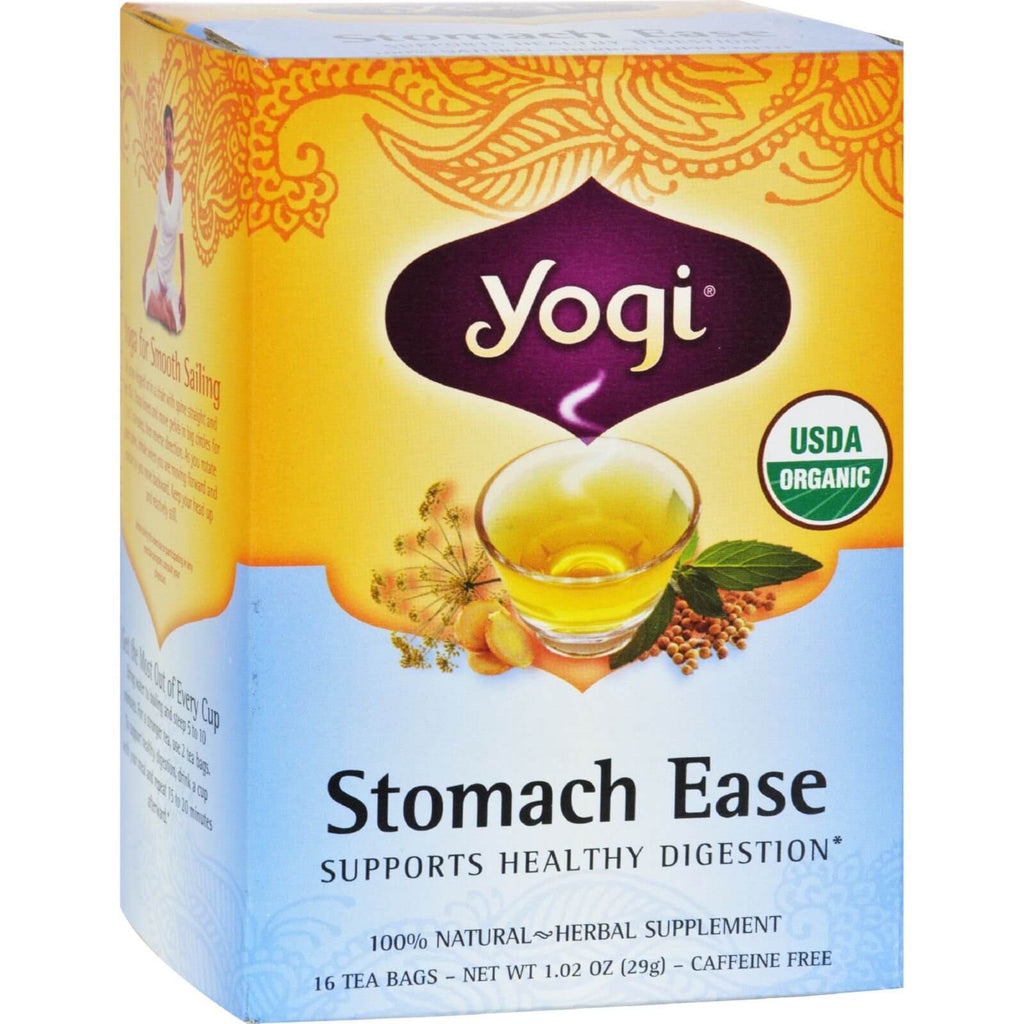 Yogi Stomach Ease Tea Organic (CASE OF 6 x 36g)