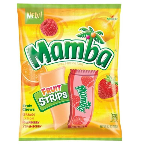 Mamba Fruit Strips Bag (CASE OF 12 x 180g)