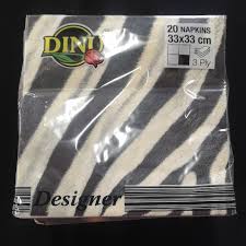 Dinu Designer Napkins Beautiful Africa (CASE OF 12 x 115g)