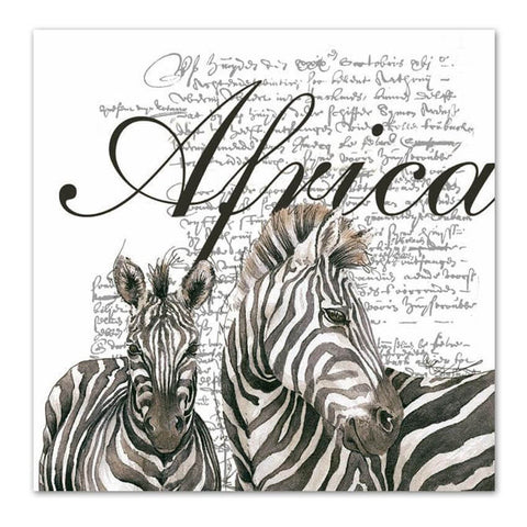 Robas Napkins Africa White Zebra (CASE OF 12 x 115g)