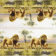 Robas Napkins Lions (CASE OF 12 x 115g)