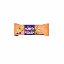 Cadbury Snacker Chocolate Almond Honey Bar (CASE OF 24 x 45g)