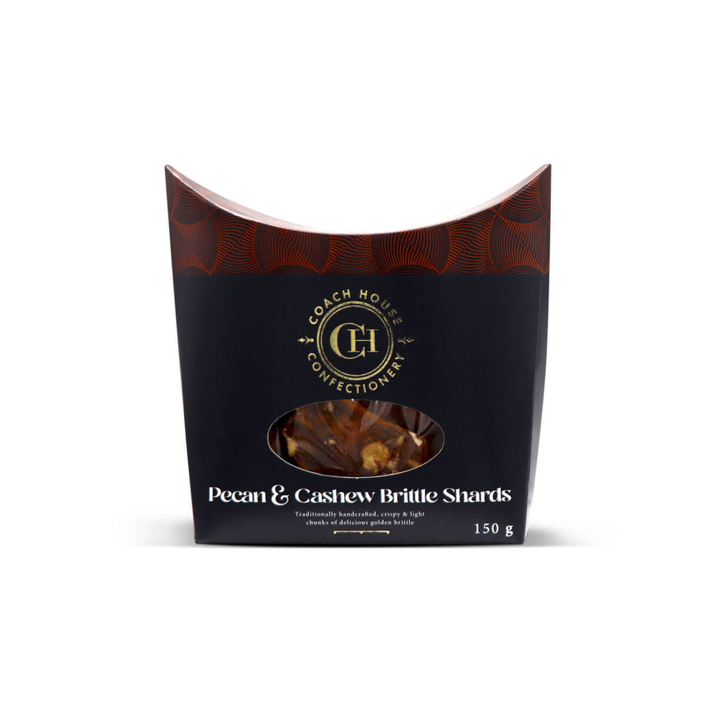 Coach House Pecan And Cashew Brittle (CASE OF 12 x 150g)